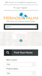 Mobile Screenshot of hermosapalms.com